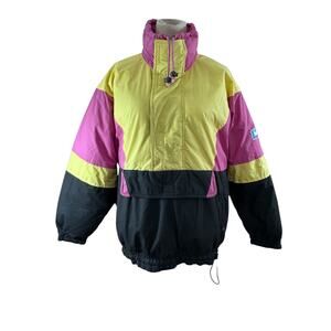 VINTAGE "Natur Daunen" Duck Down Feather Fill,Y2K, Hooded, 80's, Kangaroo Pocket